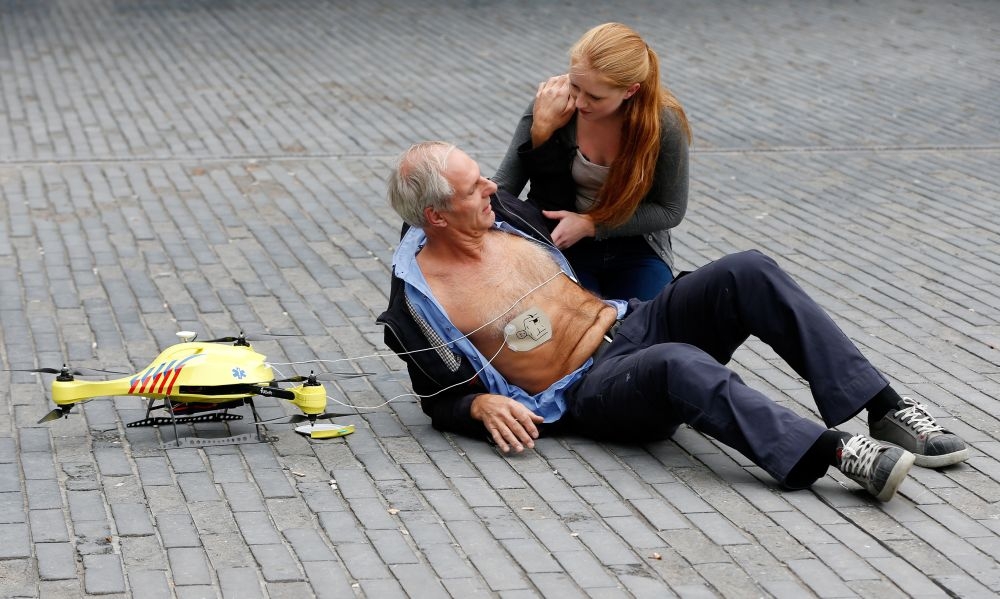 A mentőnél is hamarabb ér ki az életmentő drón
